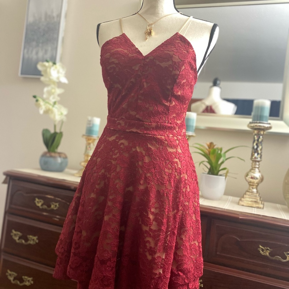💕❤️NWOT Sexy Le chateau Lace Red dress💕☀️
